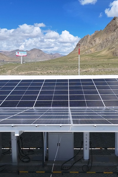 Progetto di ricarica con accumulo di energia fotovoltaica per la Riserva naturale nazionale di Qomolangma