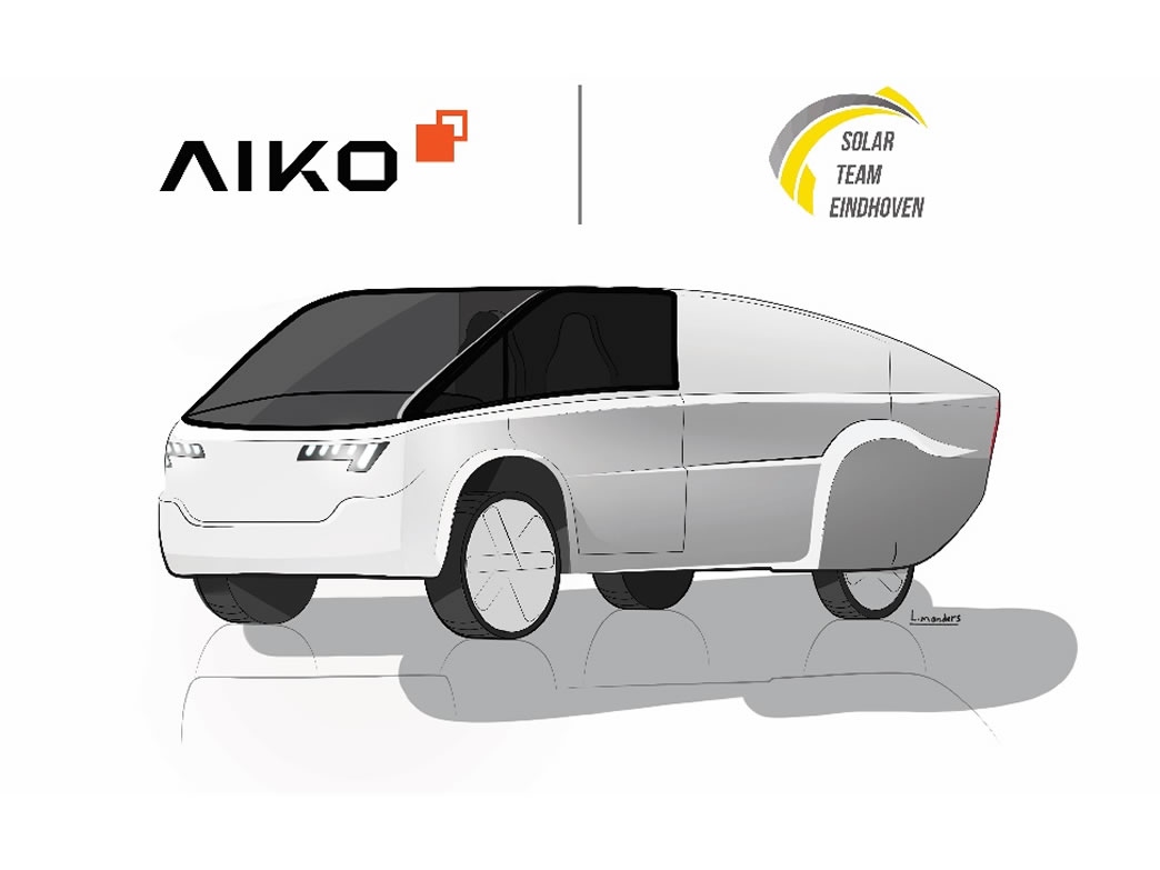 AIKO entwickelt mit Solar Team Eindhoven den weltweit ersten solarbetriebenen Krankenwagen mit ABC-Technologie